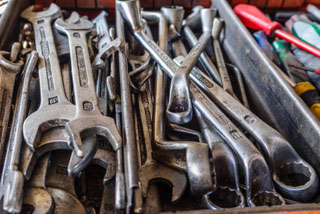 Toolbox junk drawer